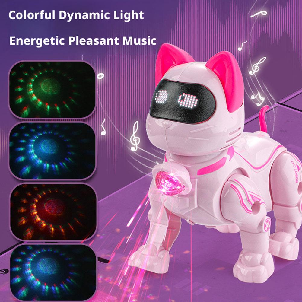 Coding Robot Toy - Mainan Kucing Robot Pintar yang Dapat