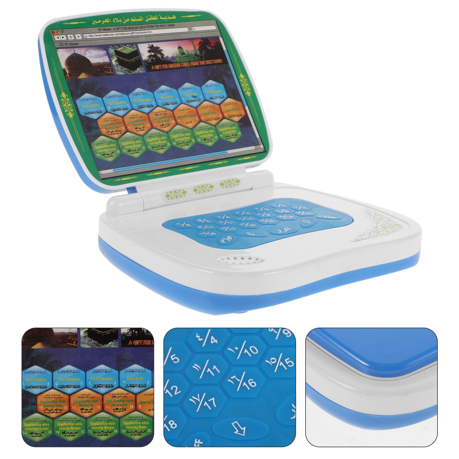 Kids Educational Computer - Mesin pembelajaran Arab sentuh, mainan pendidikan