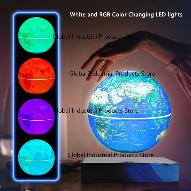 Globe Interactive Light - Globe Dunia Levitasi 8 Inci 20cm,