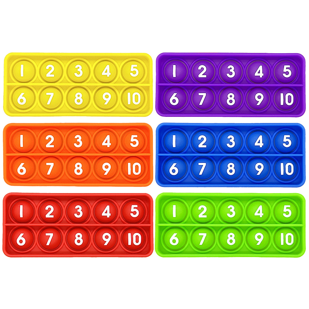 Math Manipulative Set - Mainan Permainan Matematika Sepuluh Bingkai untuk