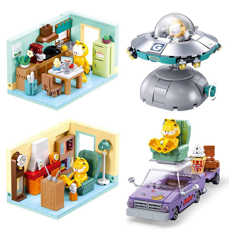 Kids Education Movies - 2024 SLUBAN The Garfield Show Model