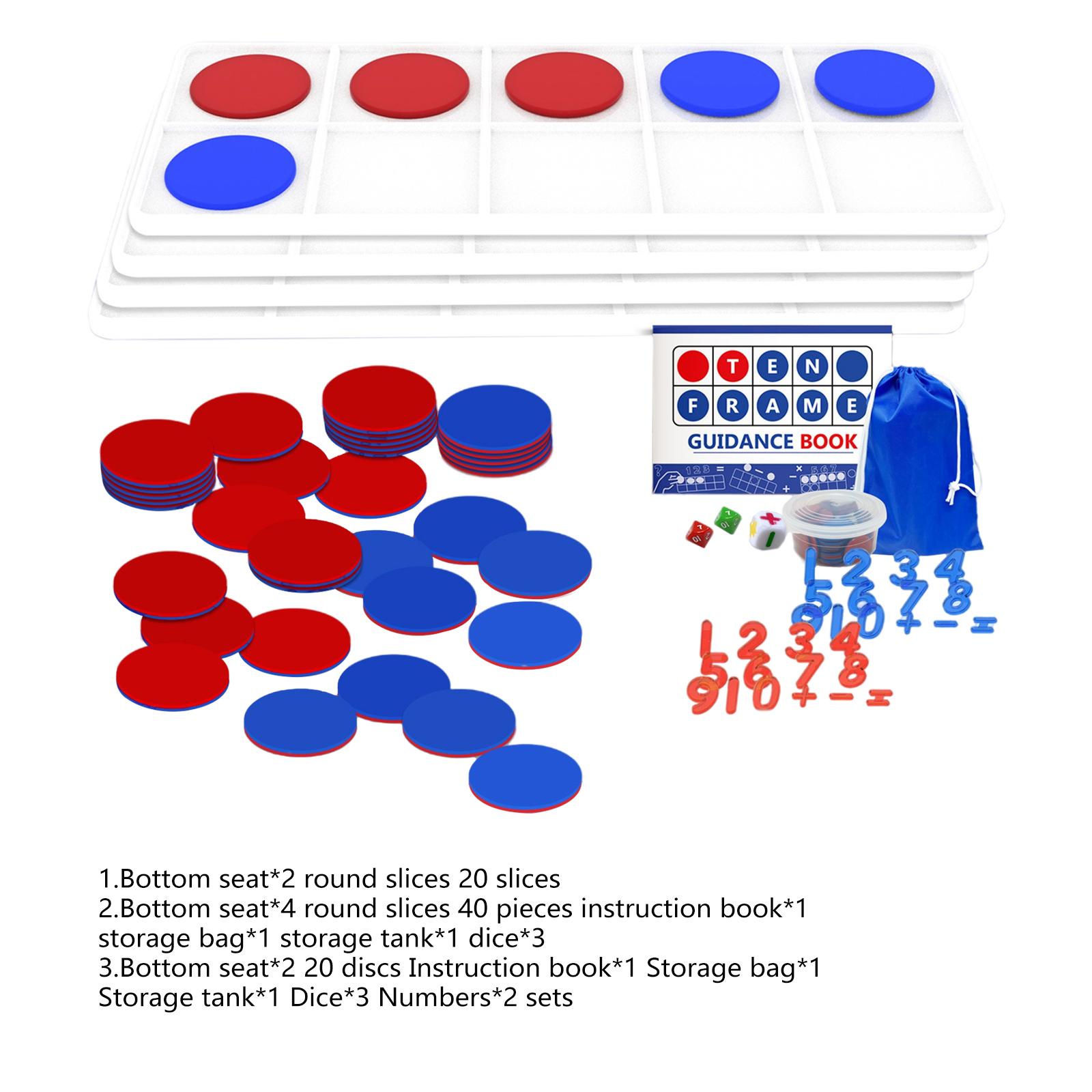 Math Manipulative Set - Set Alat Matematika Giant Ten Frames