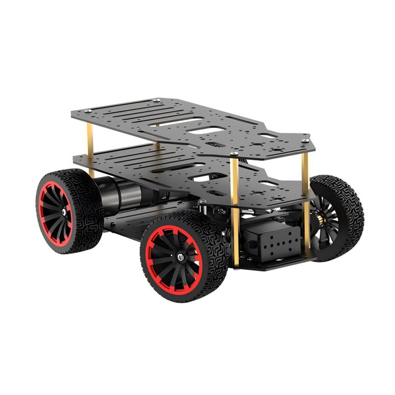 Coding Robot Toy - 5KG beban 4WD Robot mobil Ackerman