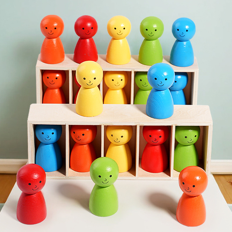 Kids Education Toy - Boneka Menebak Warna, Tantangan Mencocokkan Warna