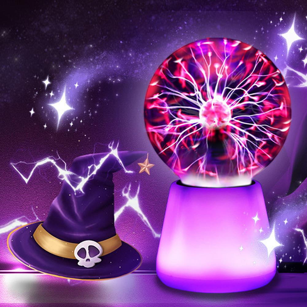 Globe Interactive Light - Lampu Bola Plasma Interaktif dengan Sentuhan,