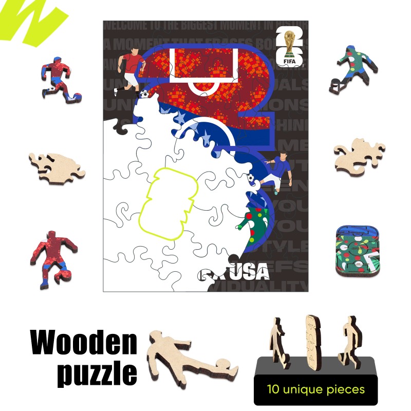 Teka-teki Kayu Mini untuk Dewa - Puzzle Map World ulasan dan harga