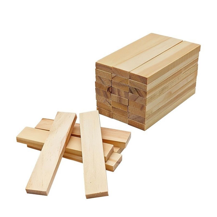 Balok kayu susun alami, mainan - Kids Education Login ulasan dan harga