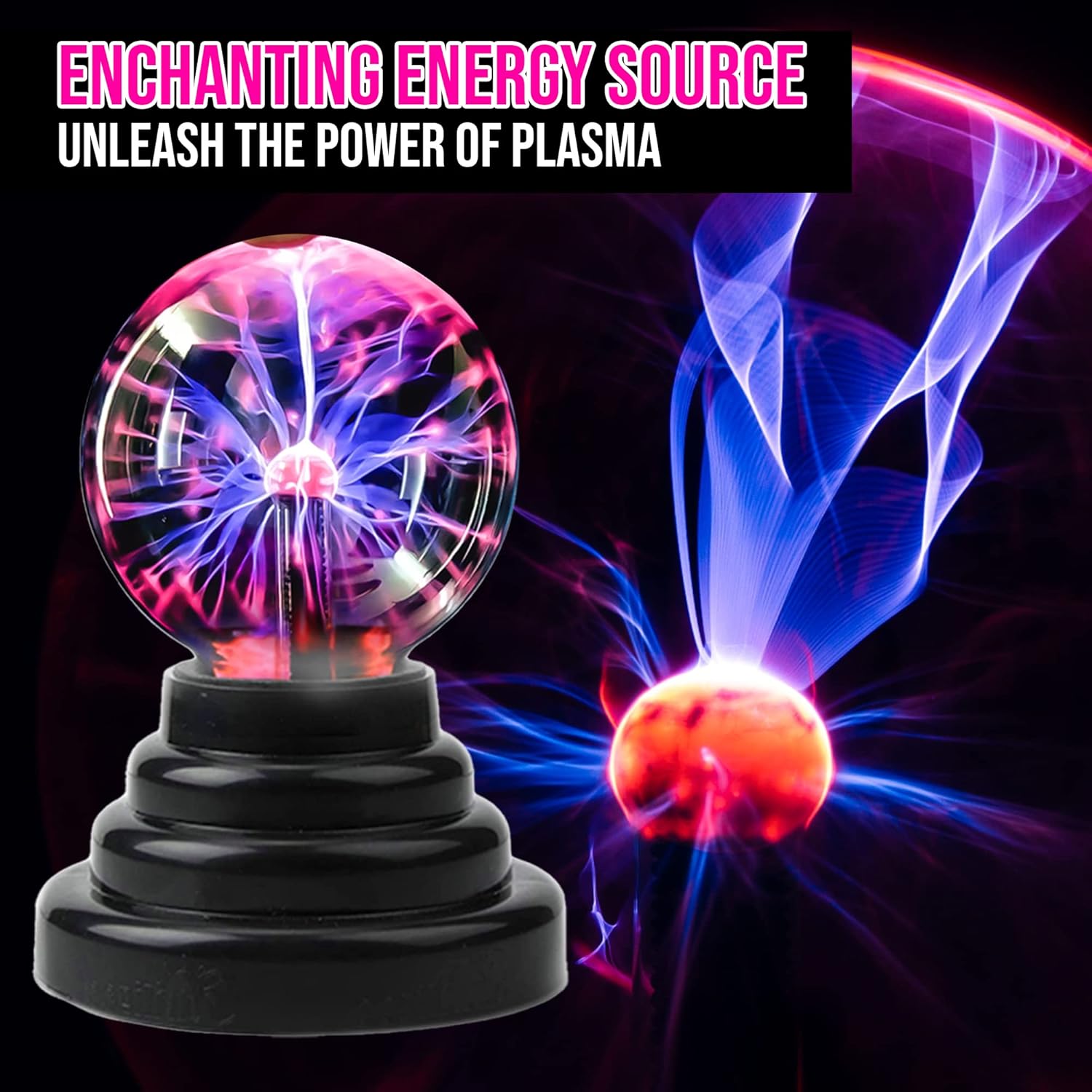 Lampu Bola Plasma, Bola Petir  - Globe Interactive Light ulasan dan harga
