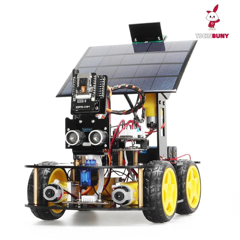 Mobil Robot ESP32 CAM Bertenag - Coding Robot Toy ulasan dan harga