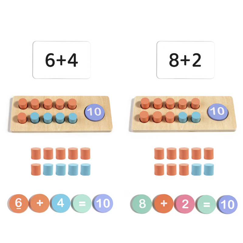 Papan Nomor kayu anak-anak, pe - Math Manipulative Set ulasan dan harga