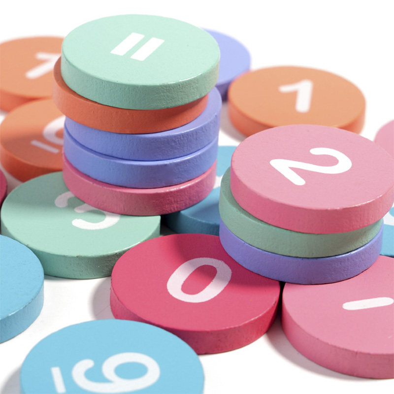 Papan Nomor kayu anak-anak, pe - Math Manipulative Set ulasan dan harga