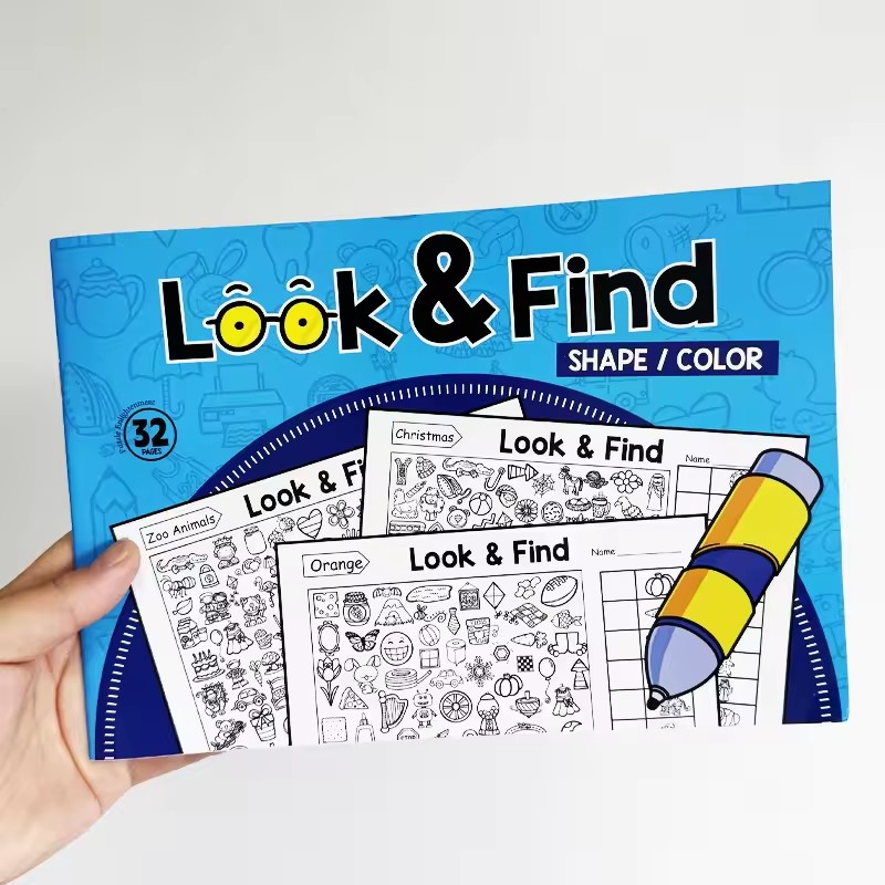 Buku Mewarnai Temukan dan Gamb - Kids Education In Us ulasan dan harga