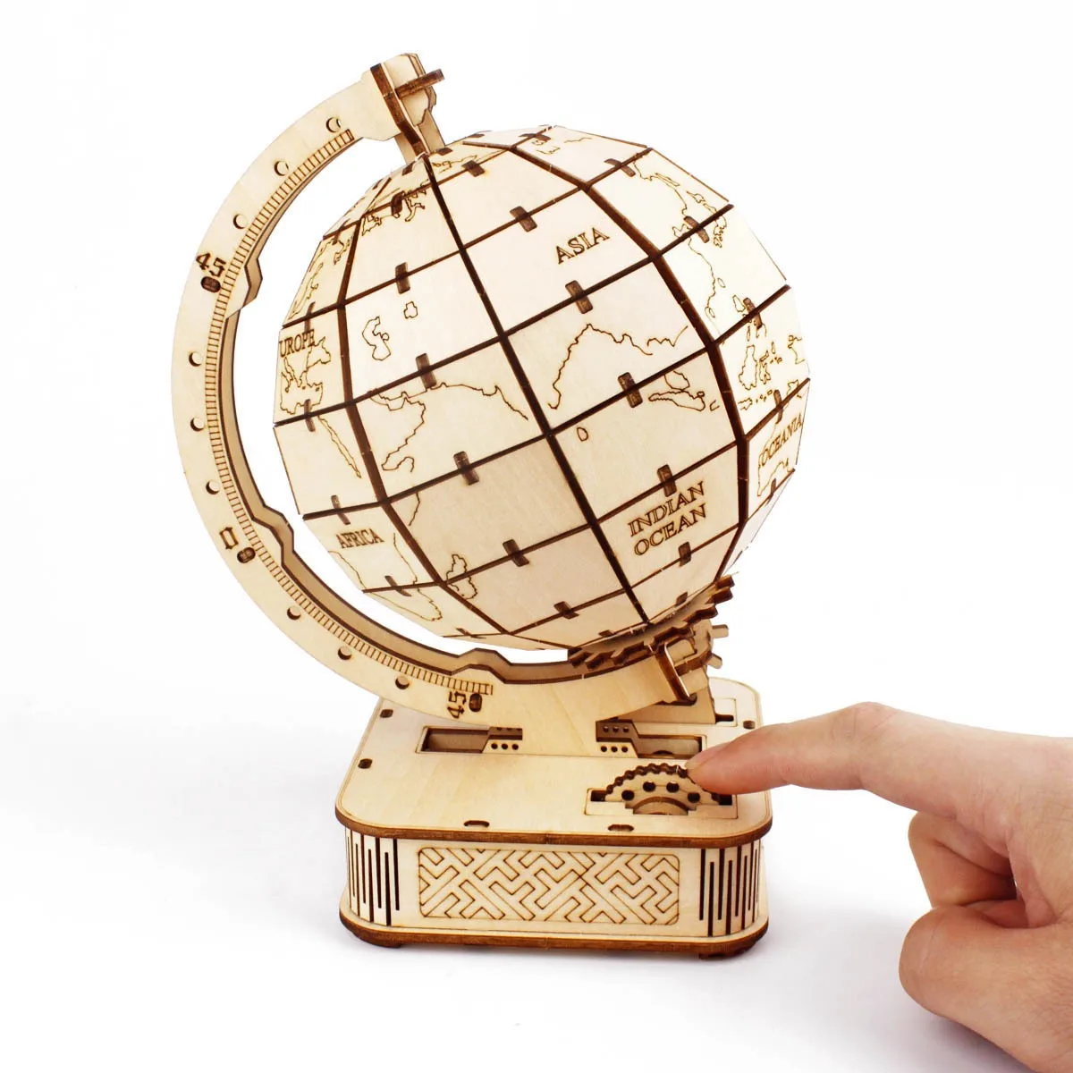 Mainan Puzzle kayu Globe 3D Se - Puzzle Map World ulasan dan harga
