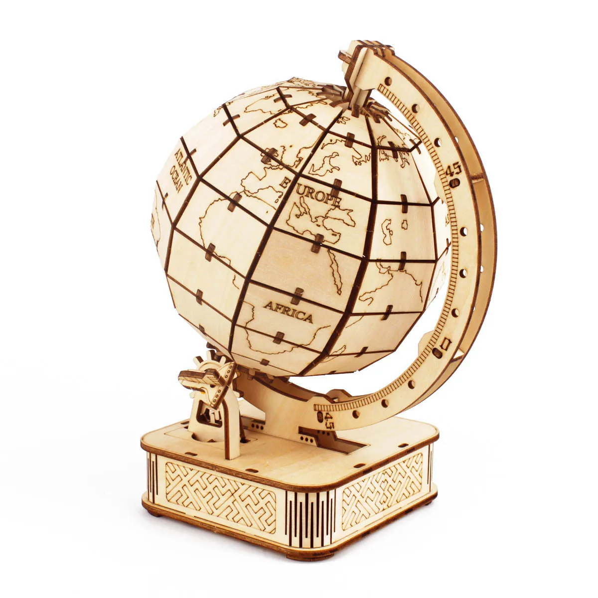 Mainan Puzzle kayu Globe 3D Se - Puzzle Map World ulasan dan harga
