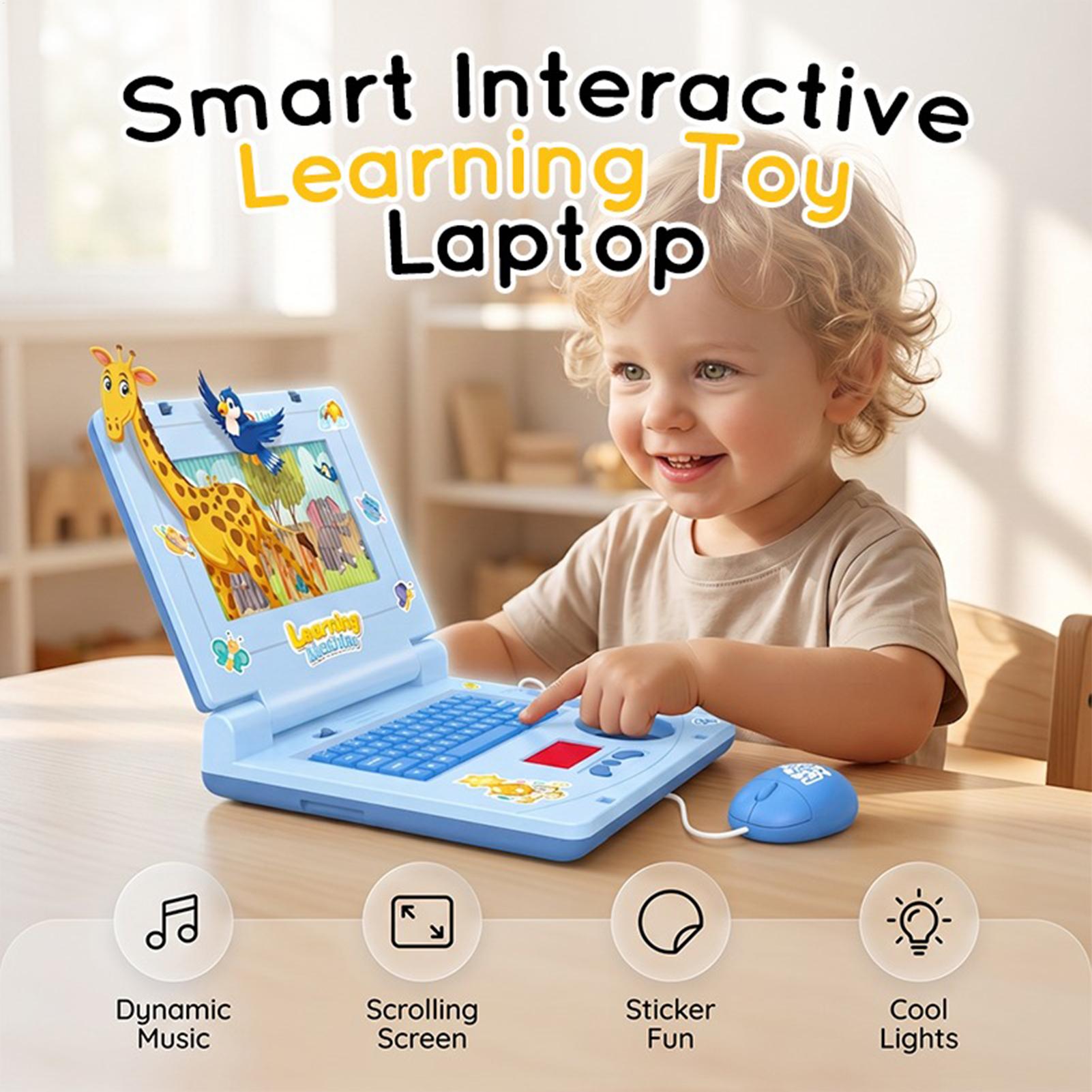 Laptop Mainan Anak Interaktif  - Kids Educational Computer ulasan dan harga
