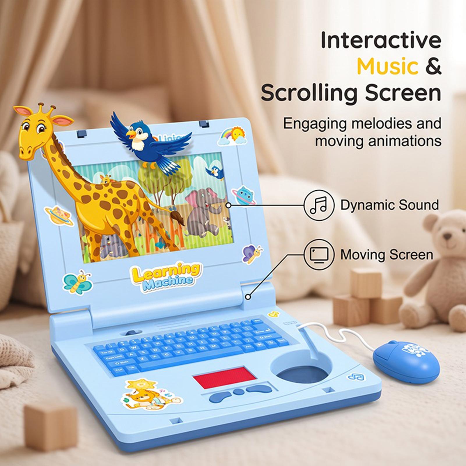Laptop Mainan Anak Interaktif  - Kids Educational Computer ulasan dan harga