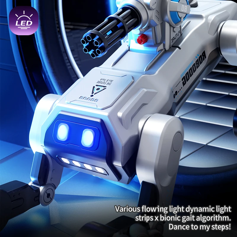 Robot Anjing Pintar 8WD, Kontr - Coding Robot Toy ulasan dan harga
