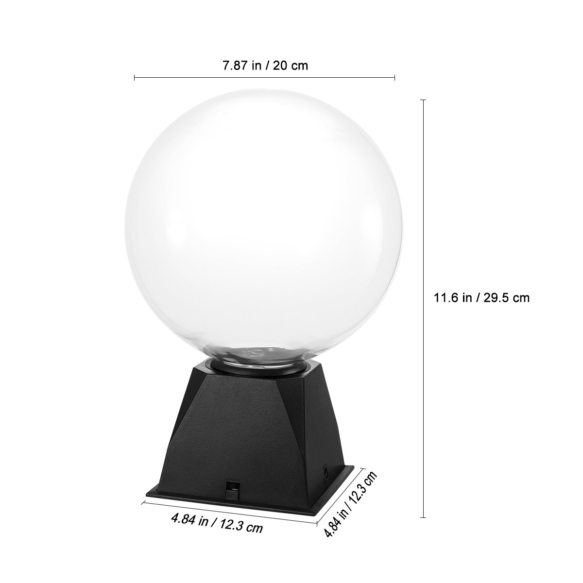 Lampu Bola Plasma 8 Inci, Bola - Globe Interactive Light ulasan dan harga