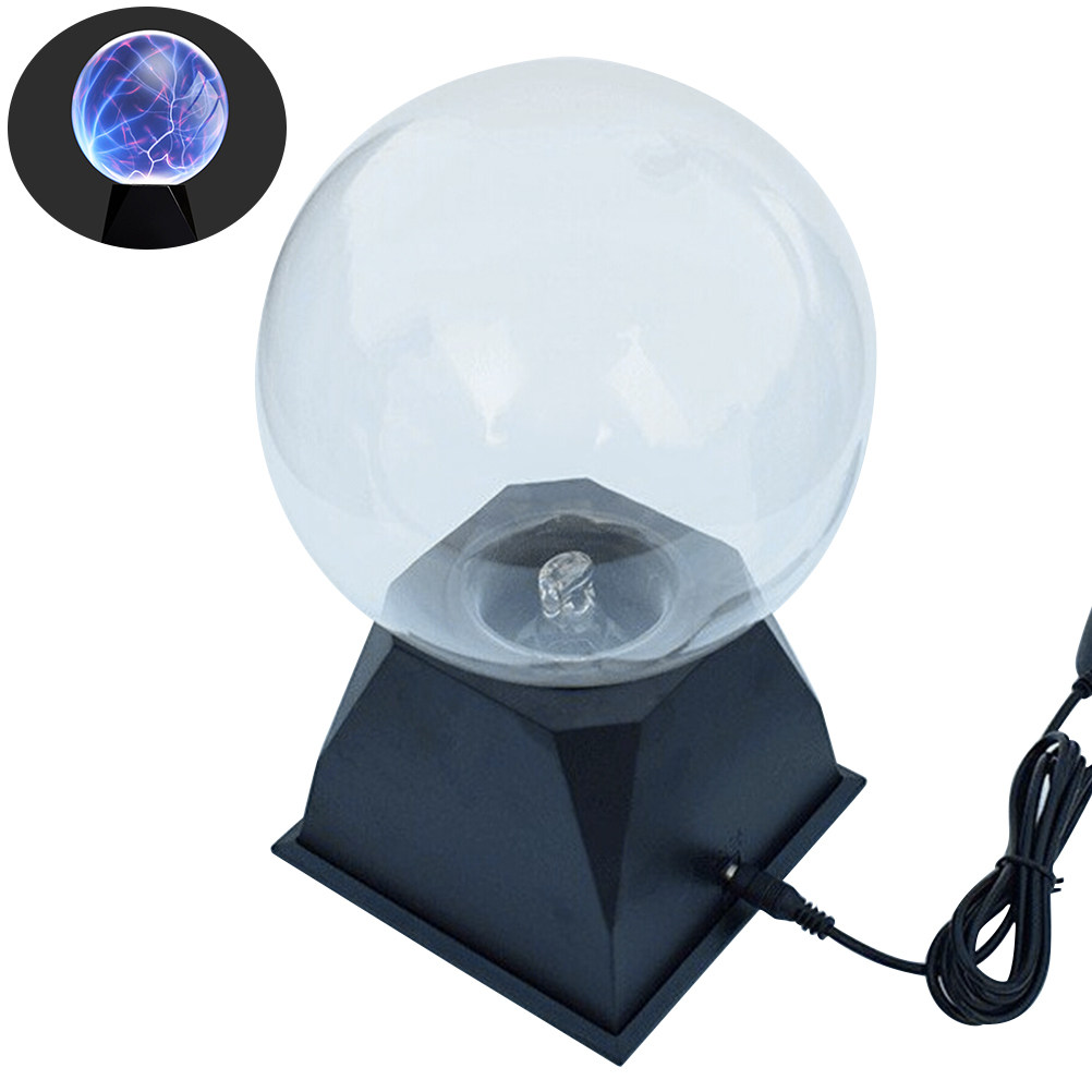 Lampu Bola Plasma Sentuh 4 Inc - Globe Interactive Light ulasan dan harga