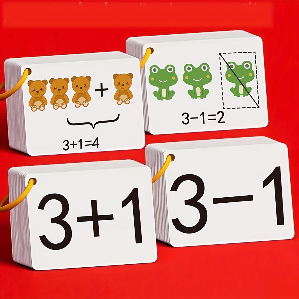 132 Kartu Penjumlahan dan Peng - Math Manipulative Set ulasan dan harga