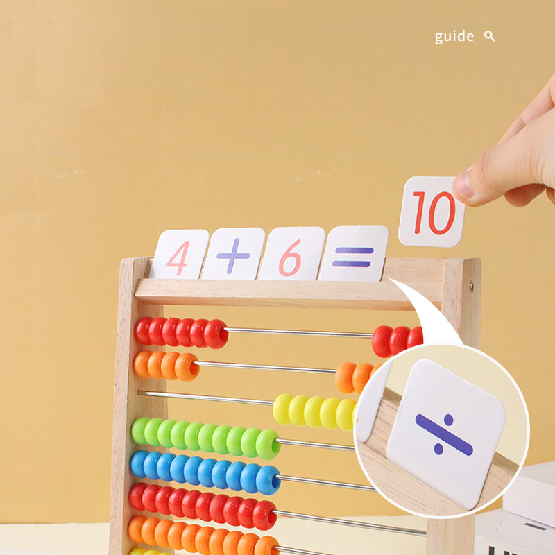 Mainan Menghitung Kayu Mainan  - Math Manipulative Set ulasan dan harga