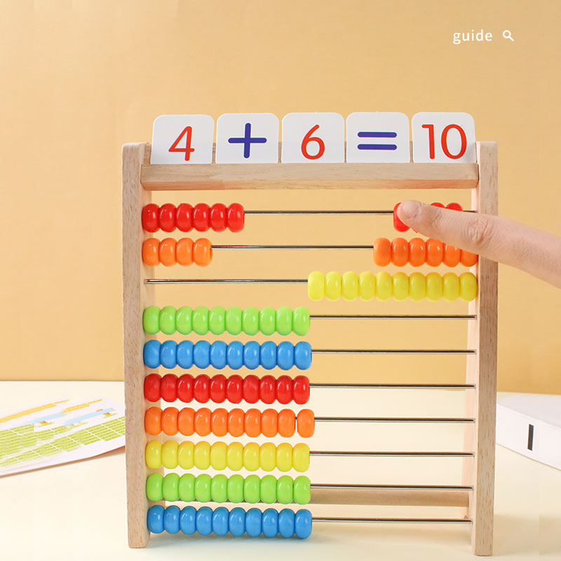 Mainan Menghitung Kayu Mainan  - Math Manipulative Set ulasan dan harga