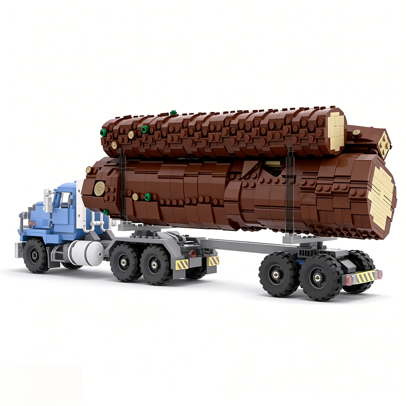 333PCS MOC Berbagai Macam Log  - Kids Education Login ulasan dan harga