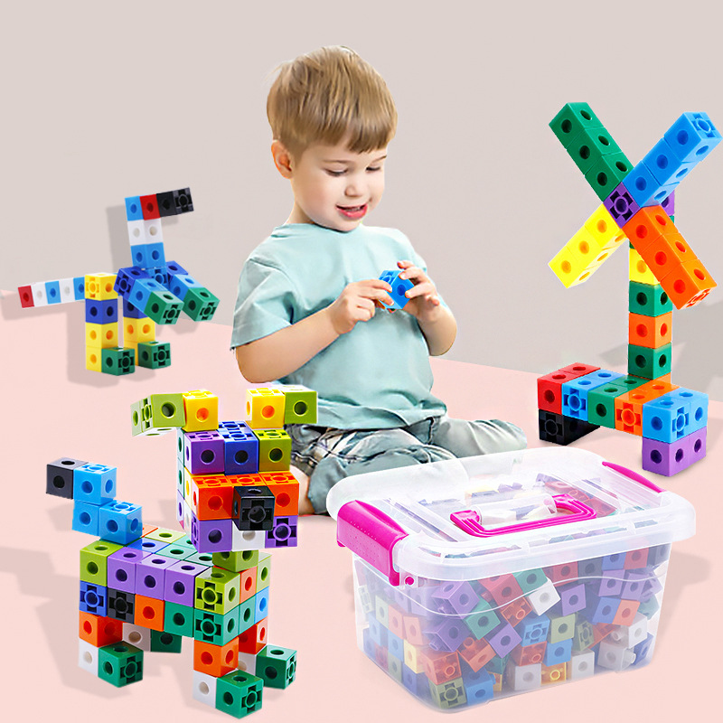 Set Kubus Matematika 100 Buah, - Math Manipulative Set ulasan dan harga