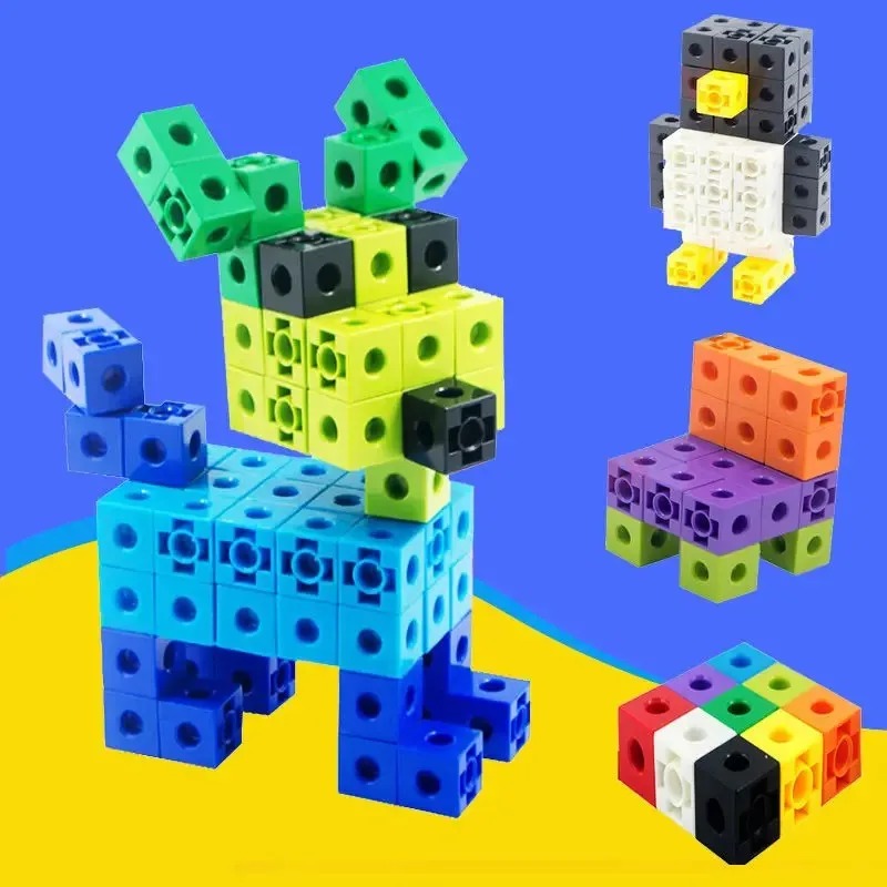 Set Kubus Matematika 100 Buah, - Math Manipulative Set ulasan dan harga
