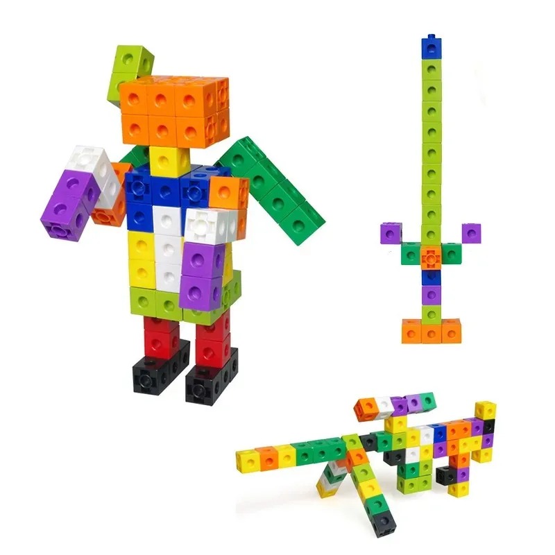 Set Kubus Matematika 100 Buah, - Math Manipulative Set ulasan dan harga
