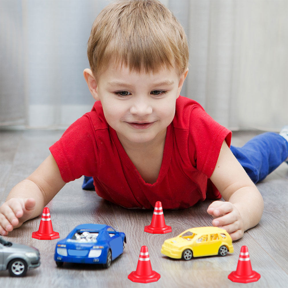24 Buah Kerucut Lalu Lintas Mi - Kids Education Toy ulasan dan harga
