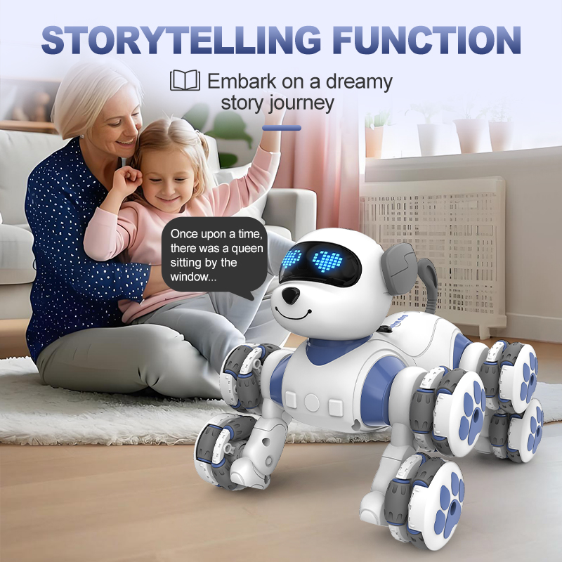 Robot Anjing RC Cerdas, Kontro - Coding Robot Toy ulasan dan harga