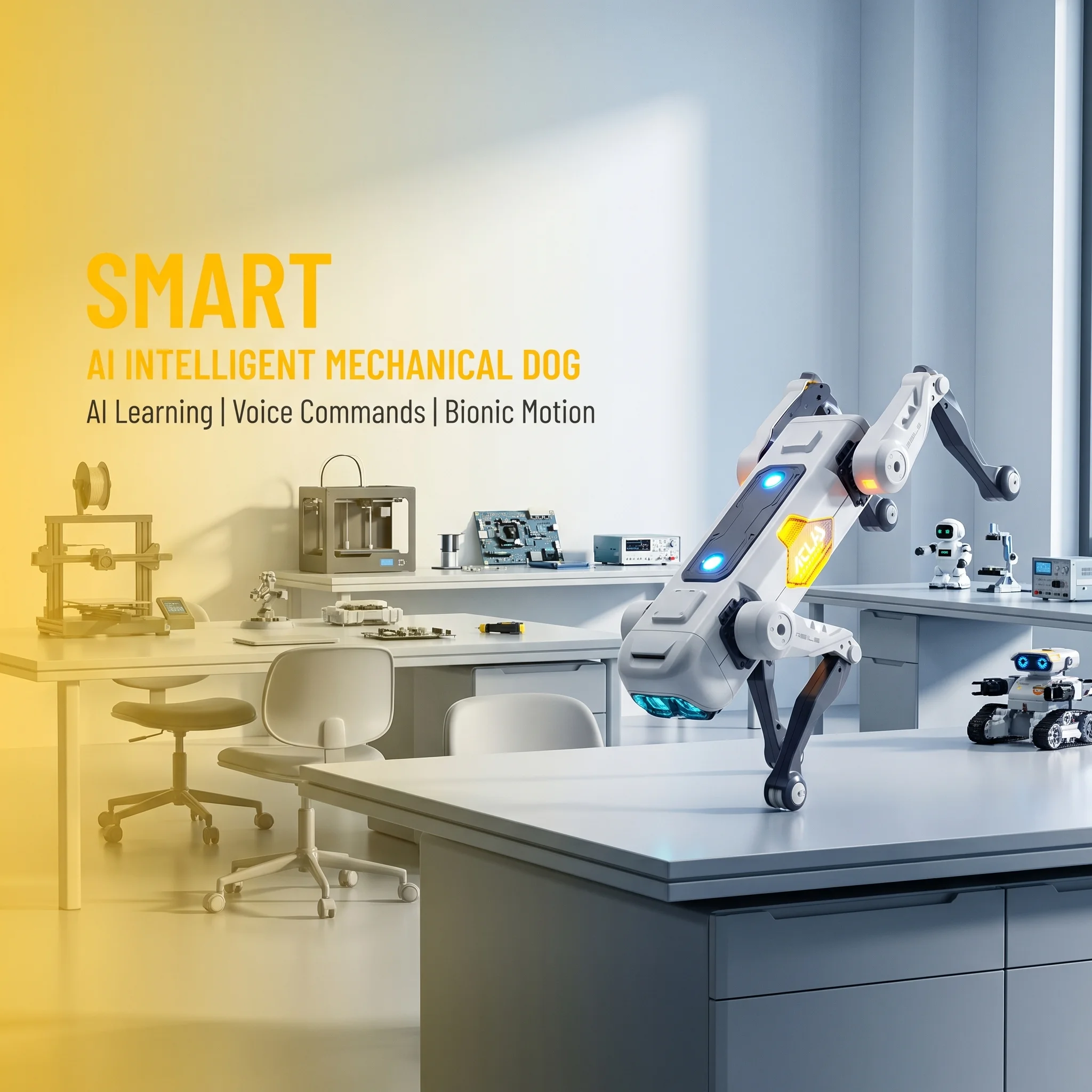Robot Anjing Pintar AI, Kontro - Kids Education Toy ulasan dan harga