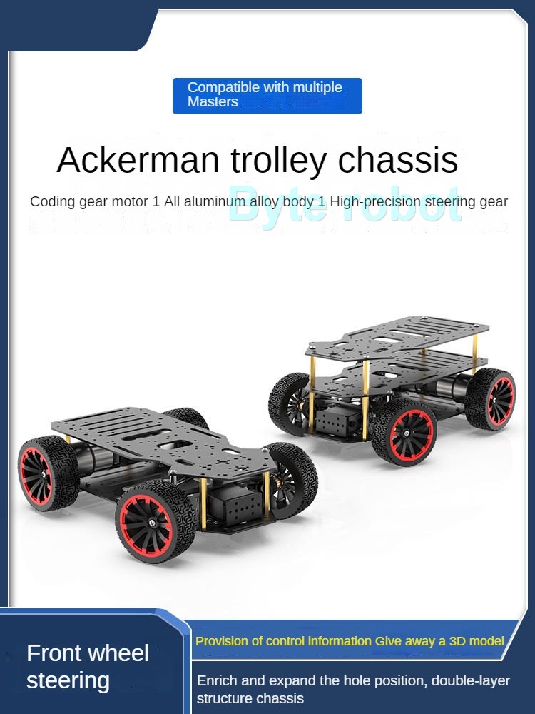 5KG beban 4WD Robot mobil Acke - Coding Robot Toy ulasan dan harga