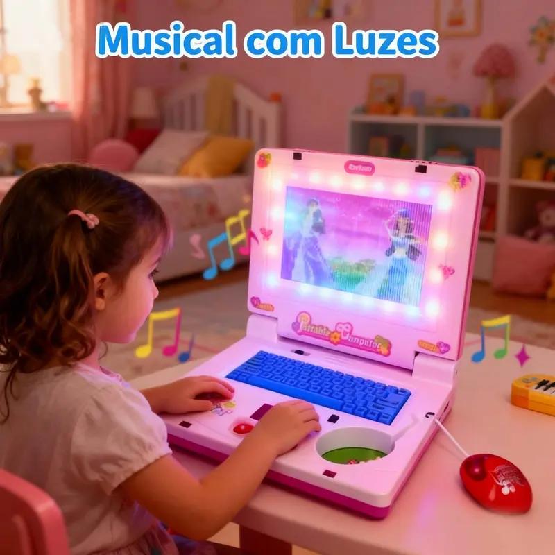 Mainan Musik Notebook Mini Lap - Kids Educational Computer ulasan dan harga